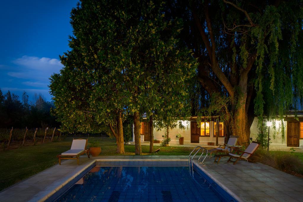 Postales Boutique Winery Hotel - Valle De Uco Colonia Las Rosas Dış mekan fotoğraf