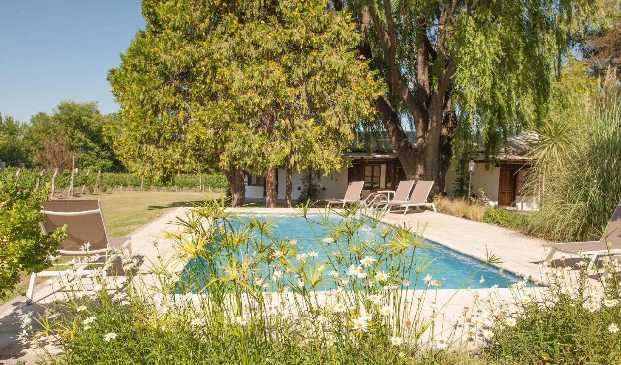 Postales Boutique Winery Hotel - Valle De Uco Colonia Las Rosas Dış mekan fotoğraf